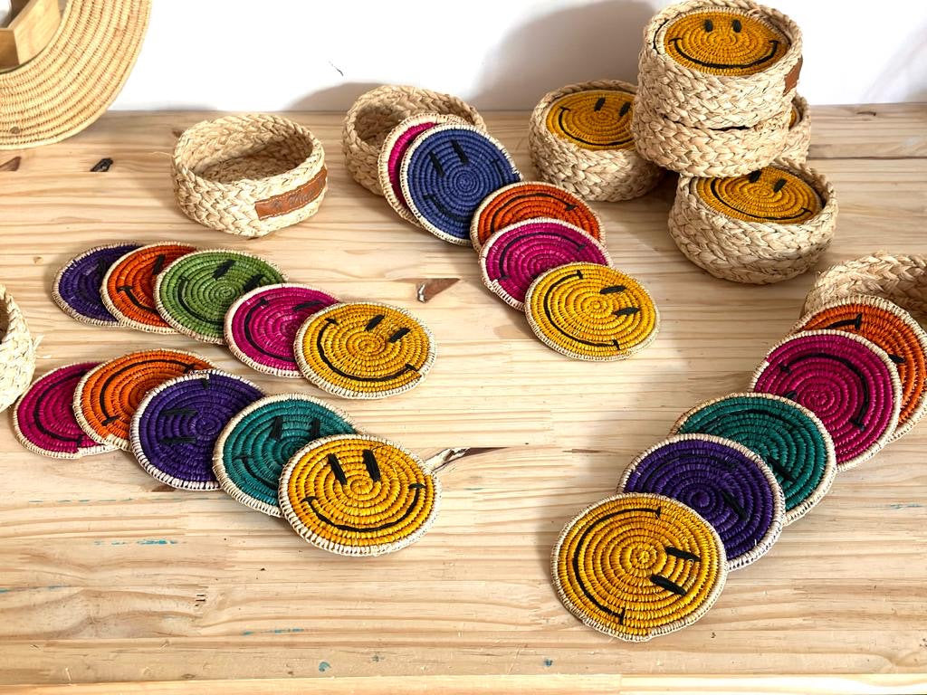 SMILEY COASTERS